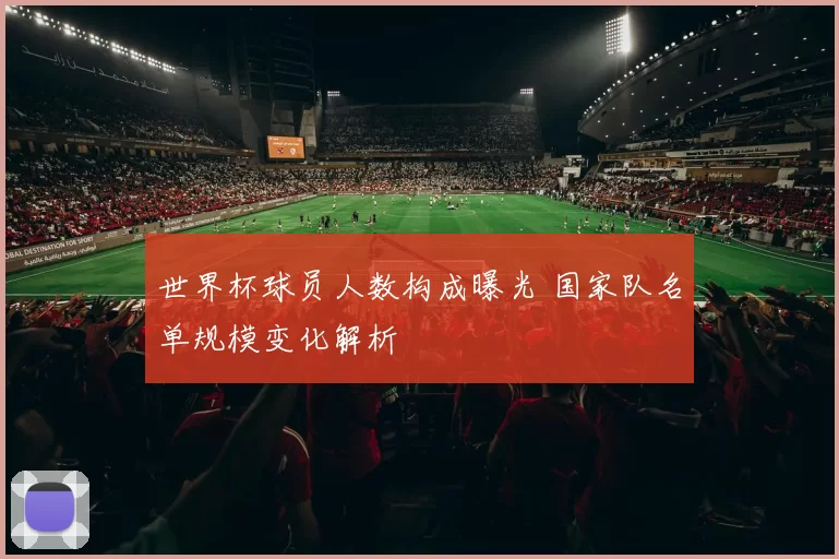 世界杯球员人数构成曝光 国家队名单规模变化解析